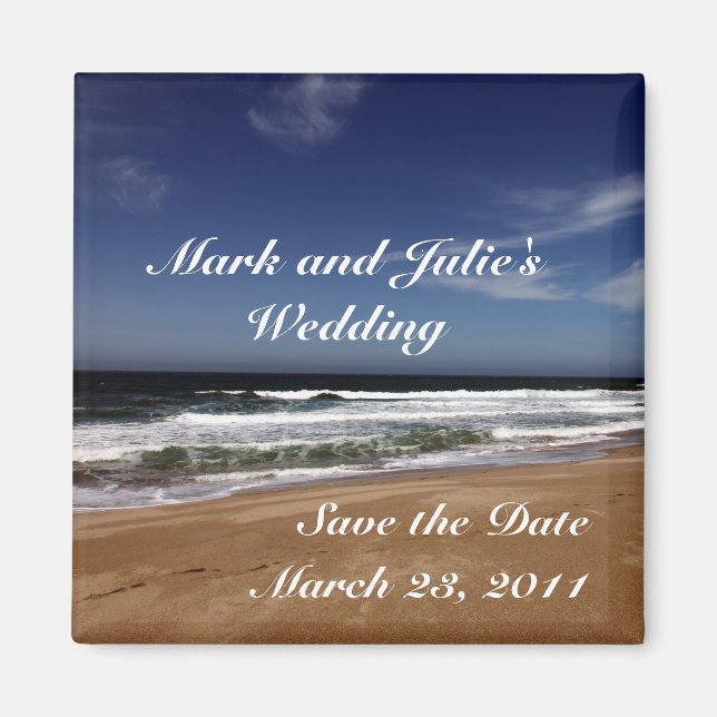 Imã Salvar a data (Frente)