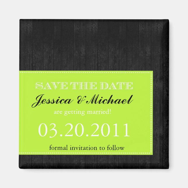 Imã Salvar a data (Frente)