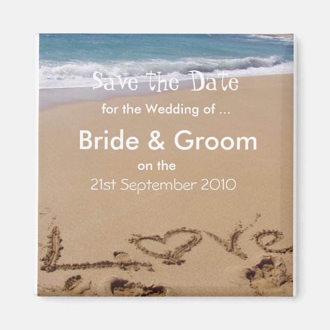 Imã Salvar a data (Frente)