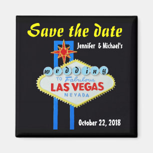 Imã Salvar a data em Las Vegas