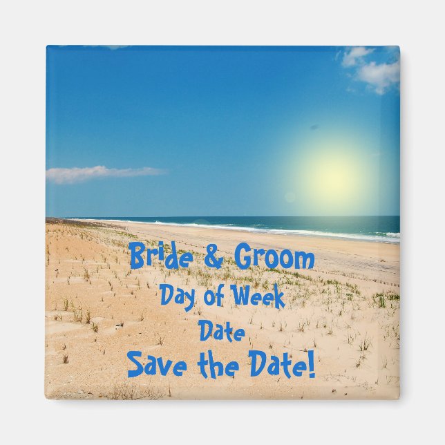 Imã Salvar a data - ímã (Frente)