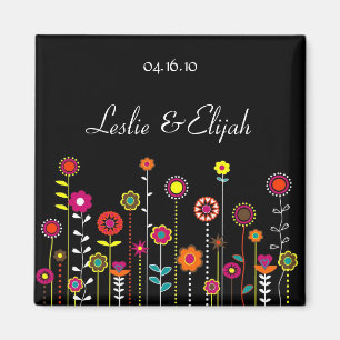 Imã Salvar a data - ímã de casamento