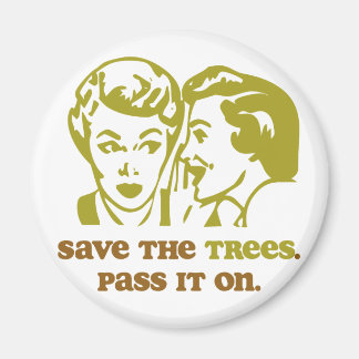 Imã Salvar as árvores