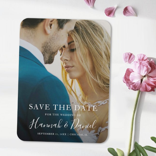 Ímã Salvar as Imãs de geladeira de Data com Foto (Criador carregado)