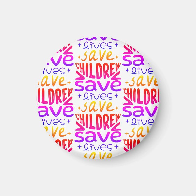 Imã Salvar Filhos, Salvar Vidas (Frente)