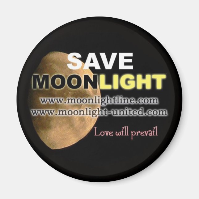 Imã Salvar ímã Moonlight (Frente)