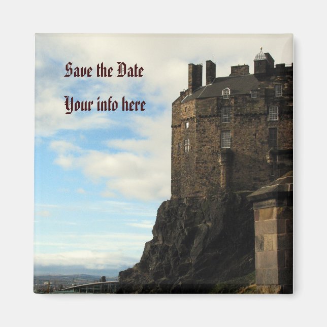 Imã Salvar o Castelo de Data (Frente)