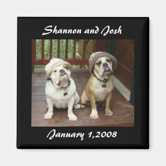 Imã Salvar o ímã de casamento de data