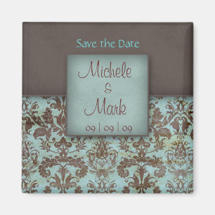 Imã Salvar o ímã do damasco da data