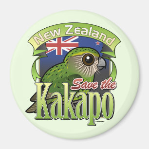 Imã Salvar o Kakapo de Nova Zelândia