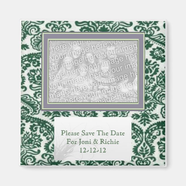 IMÃ SALVAR O MAGNET FAVORÁVEL DE CASAMENTO DE DATA (Frente)