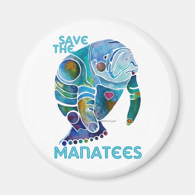 Imã Salvar O Manateio (Frente)