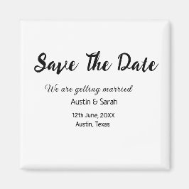 Imã Salvar o texto moderno do site de casamento QR da 