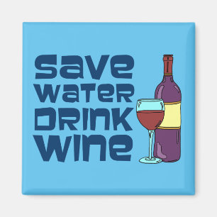 Imã Salvar o vinho da bebida da água