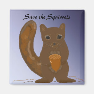 Imã Salvar os esquilos