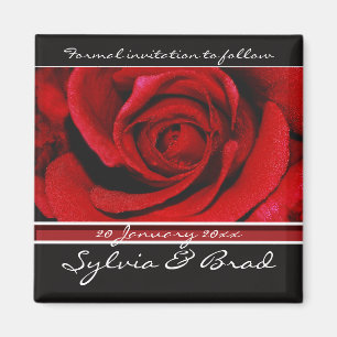 Imã Salvar os ímãs do convite da data