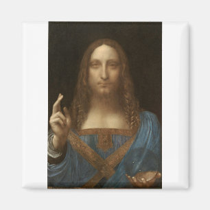 Imã Salvator Mundi por Leonardo da Vinci