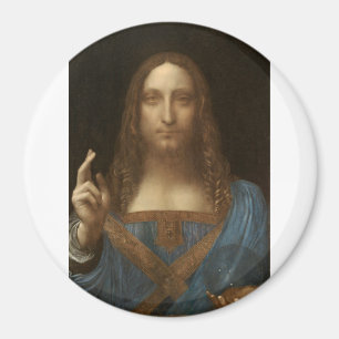Imã Salvator Mundi por Leonardo da Vinci
