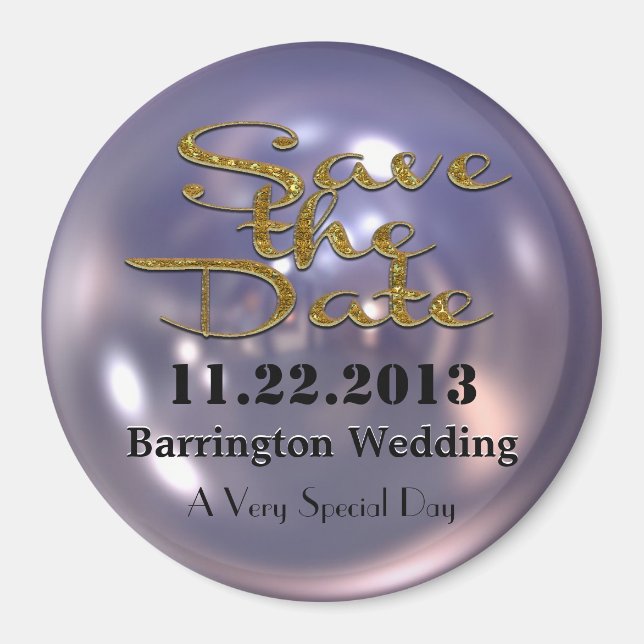 Imã salve a data (Frente)