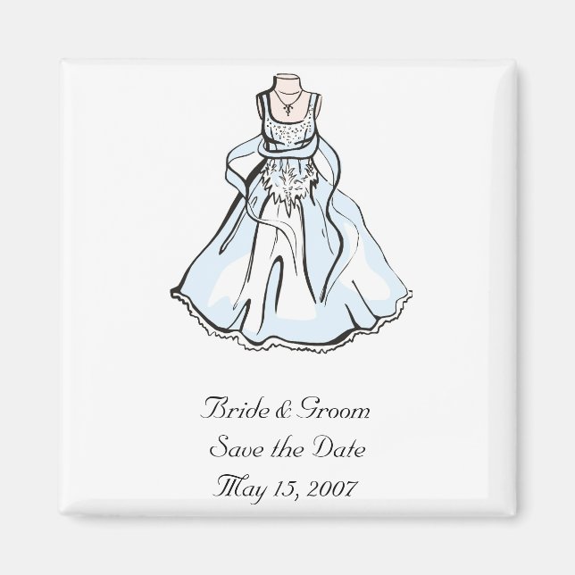 Imã salve a data (Frente)