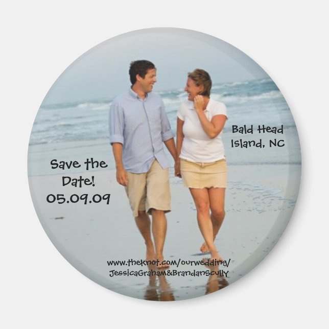 Imã salve a data (Frente)