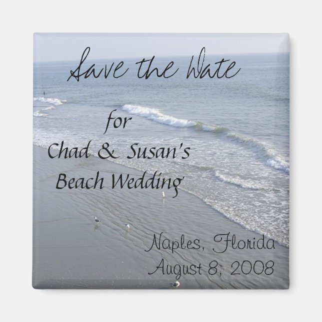 Imã salve a data (Frente)