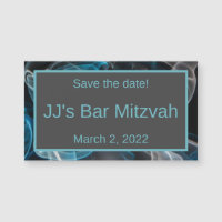 Imã salve a data Azul