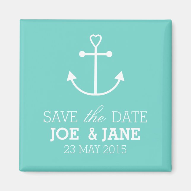 Imã salve a data de âncora (Frente)