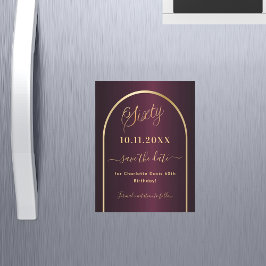 Imã salve a data de aniversário de 60 anos