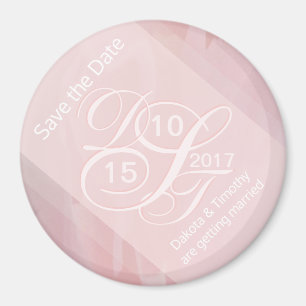 Imã salve a data de Blush Orchid