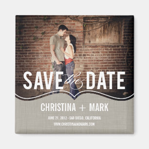 Imã salve a data de Elegância Refinada - Khaki