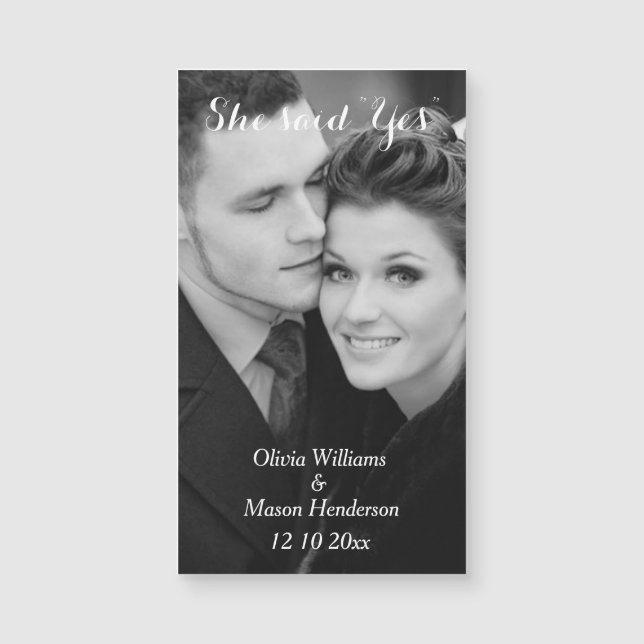 Imã salve a data de fotos do barato - vertical (Frente)