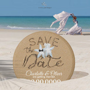Imã salve a data de praia de Starfish