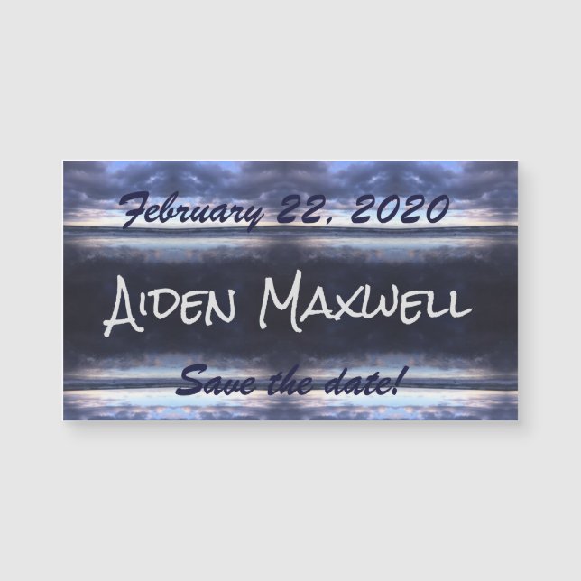 Imã salve a data de Tempestade no Dia (Frente)