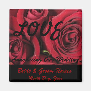 Imã salve a data do casamento do AMOR das rosas