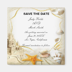 Imã salve a data do casamento do castelo da areia