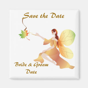 Imã salve a data do casamento outono