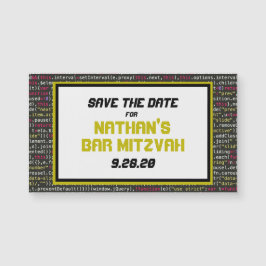 Imã salve a data do Coder Party (pequena)