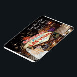 Ímã Salve a data do imã de casamento em Las Vegas<br><div class="desc">Magnet de Casamento de Las Vegascriou exclusivamente a data da Noiva e do GroomChange e os nomes da noiva e do noivo.</div>