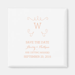 Imã salve a data Farinha Laranja