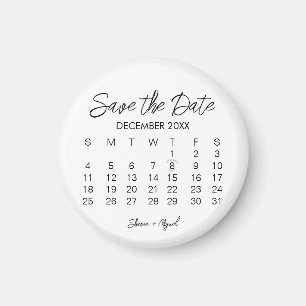 imã salve a data floral