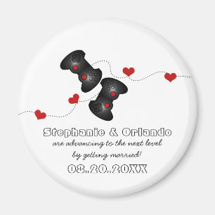 Imã salve a data Geeky Gamers, Escuro