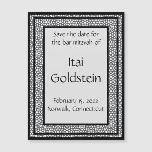 Imã salve a data Repetida de Fretagem