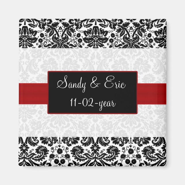 imã salve a data vermelha (Frente)