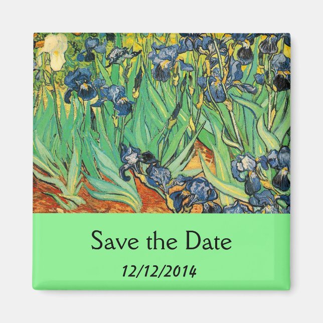 Imã Salve a Data, Vincent van Gogh, Íris (Frente)
