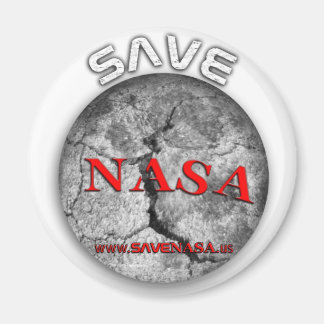 Imã Salve a NASA! Padrão de ímã (recomendado)
