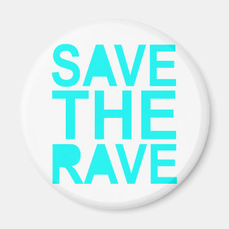Imã Salve a rave azul da NU Rave Raver UK dança 80s