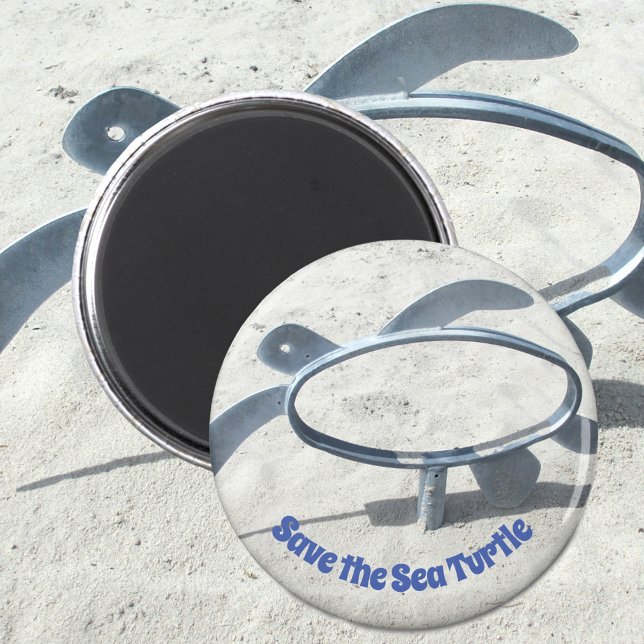 Imã Salve a Tartaruga do Mar (Criador carregado)