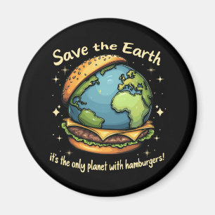 Imã Salve a Terra - É o único planeta com Hamburgo