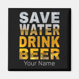 Imã Salve Água Bebida Dizendo Para Festa De Despedida